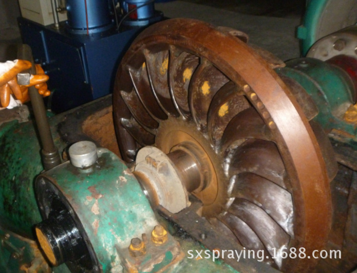 Hydropower industry: Wear-resistant and corrosion-resistant supersonic tungsten carbide spraying for turbine flow parts